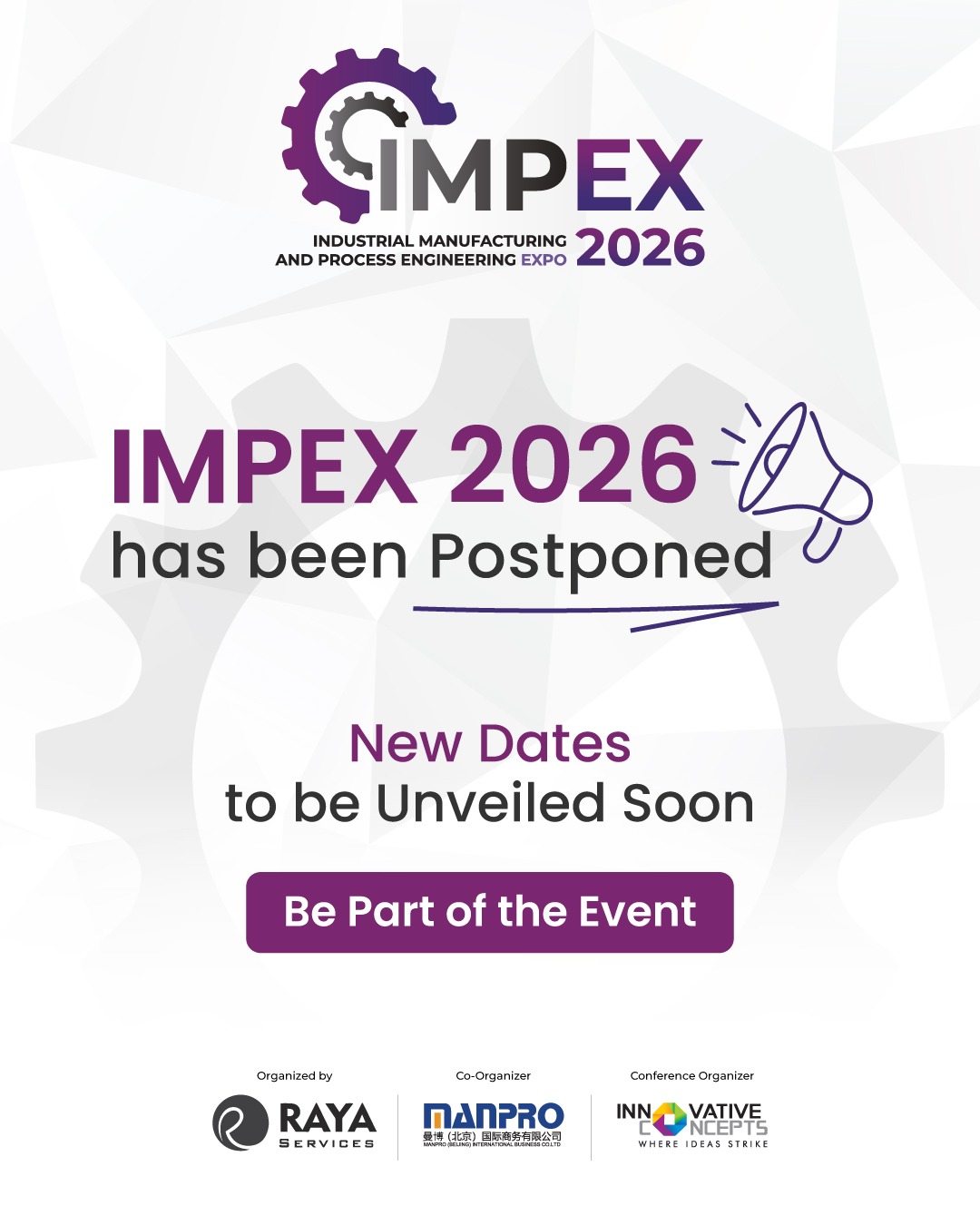 Event Postponed